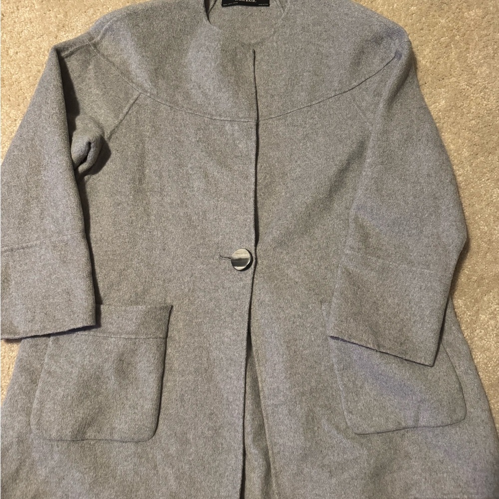 Zara Gray Women's Cape Coat